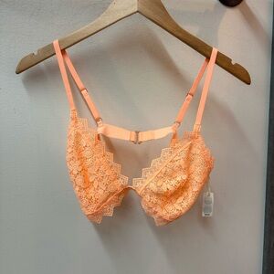 NWT Aerie Lace Bra in Peach
